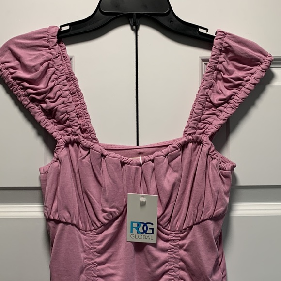 Fashionable stretch ruched corset top - Picture 2 of 8